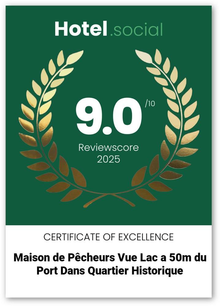 Maison Des Pêcheurs Vue A 50m Du Port Dans Quartier Historique